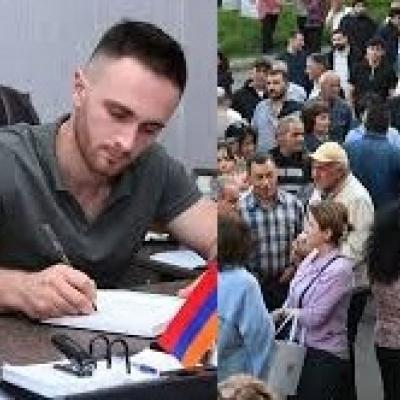 ԱՐՑԱԽՑԻՆԵՐԸ  ԸՆՏՐՈՒԹՅԱՆ ՄԱՍՆԱԿՑԵԼ ԿԱՐՈՂ ԵՆ ԴԻՄՈՒՄԻ ՀԻՄԱՆ ՎՐԱ. ՓԱՍՏԱԲԱՆԸ ՀՈՒՇԵԼ Է ՔԱՅԼԵՐԸ